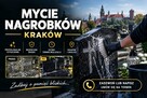 Mycie nagrobków, porządkowanie terenu