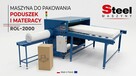 Zwijarka do materacy ROL-2000 - rolowanie i foliowanie