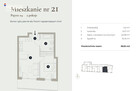 2 pokoje | 38,92 m² | Balkon z widokiem - 14