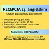 Recepcja z j. angielskim – 0,5 etatu [K/M]