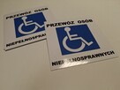 Oznaczenia medyczne magnesy naklejki ratownik przewóz osób - 8