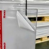 Poliwęglan lity 4mm 2UV 100x100 cm z folią – pełnowartościowy - 3