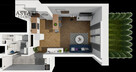 Ursus Szamoty | Kawalerka 31,69 m² | Nowe osiedle - 5