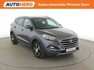 Hyundai Tucson 1.6T 4WD Automat Nawigacja Tempomat Grzana Kierownica Fotele Kamera - 10
