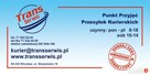 Trans Serwis Przesyłki Kurierskie Krajowe i Międzynarodowe - 6