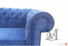 Sofa Mark Chesterfield pluszowa 3-osobowa - 2