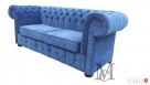 Sofa Mark Chesterfield pluszowa 3-osobowa - 3