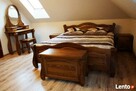 Nowe Piękne Łóżko 180x200 z DREWNA LITEGO - Różne Kolory - 1