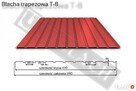 Blachy trapezowe blachodachówka Matowa BLACHA Ocynk Alucynk - 4