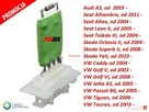 Opornik rezystor wentylatora dmuchawy nawiewu SEAT ALTEA XL - 2