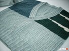 Gruby sweter oversize dziergany na drutach 38 40 vintage - 5