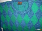 Gruby męski Ciepły sweter Vintage j Nowy S M - 5