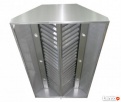 OKAP gastronomiczny centralny 150x120x40 FILTRY Rura wysyłka
