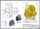 Modelowanie 2/3D INVENTOR rysunki, projekty