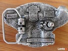 Klamra harley davidson pasek skora okazja - 2