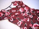 H&M Sukienka Kwiaty NOWA 36 S dżersej - 7