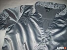 H&M koszula Elegancka Szara Satyna j NOWA 38 M - 4