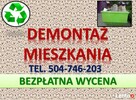 Remont łazienki, zbicie kafli, cennik, tel 504-746-203 - 4