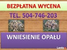 Wnoszenie drewna kominkowego, tel. 504-746-203 - 2