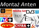Antena satelitarna montaż SERWIS 24/7 NC+POLSAT ORANGE CYFRA