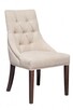 Krzesło tapicerowane z kołatką pinezkami chesterfield nowe - 5