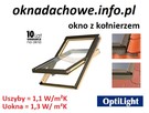 Okno dachowe OPTILIGHT 78x118 + KOŁNIERZ - 4