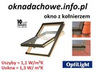 Okno dachowe 66x98 cm z kołnierzem OptiLight B - 2