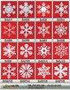 Gwiazdki, śnieżynki styropianowe, dekoracje świąteczne-49cm - 5