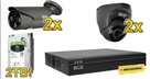 Zestaw Do Monitoringu 4x Kamera BCS 4w1, 2 MPix, Dysk 2TB - 1