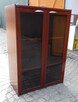 KOMODA GABINETOWA Z WITRYNĄ WIŚNIA 3OH - 3