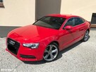 Piękna czerwona AUDI A5 - Wynajem samochodu na ślub, wesele - 1