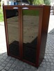 KOMODA GABINETOWA Z WITRYNĄ WIŚNIA 3OH - 6