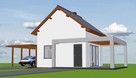 Projekt domu 35m2 z poddaszem, Dom bez pozwolenia - 2