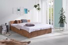 Łóżko sypialniane z materacem Lena 160x200 wysyłka - 1