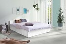 Łóżko sypialniane z materacem Lena 160x200 wysyłka - 5