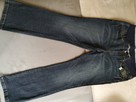 Spodnie, bluzka ciążowe rozmiar 40/42 - jeans, sztruks - 3
