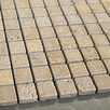 Mozaika kamienna Trawertynowa Noce bębnowana 30,5x30,5x1 cm - 1