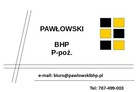 Usługi BHP i p-poż. - 2