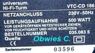 Wieża UNIVERSUM Hi-Fi Turm VTC-CD 166 Pro-Logic. - 5
