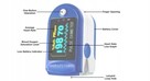 PULSOKSYMETR napalcowy oksymetr PULSOMETR + etui KORONAWIRUS - 4