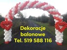 Dekoracje balonowe w łodzi balony z helem led ledowe hel led - 2