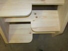 TREP 60cm STOPIEŃ KACZY Schody kacze z Drewna Sosnowego - 5
