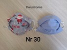 Maseczka, bawełna, drucik, różne kolory - 6