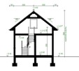 Projekt domu ZG117b - na zgłoszenie bez pozwolenia - 2