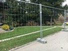 Tymczasowe ogrodzenie budowlane przęsło ogrodzenia - 4
