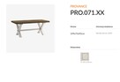 Stół i krzesła zestaw producent Krysiak kolekcja Provance - 2