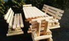 Meble ogrodowe barowe drewniane z drewna . transport 180 zł - 2