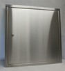 Drzwiczki rewizyjne instalacyjne 500x500 INOX - 3