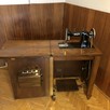 Maszyna do szycia PFAFF 30 orzech antyk drewniana unikat - 2
