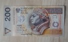 Banknoty 200zl z 1994r Destrukt hologramu/Przesunięcie druku - 11